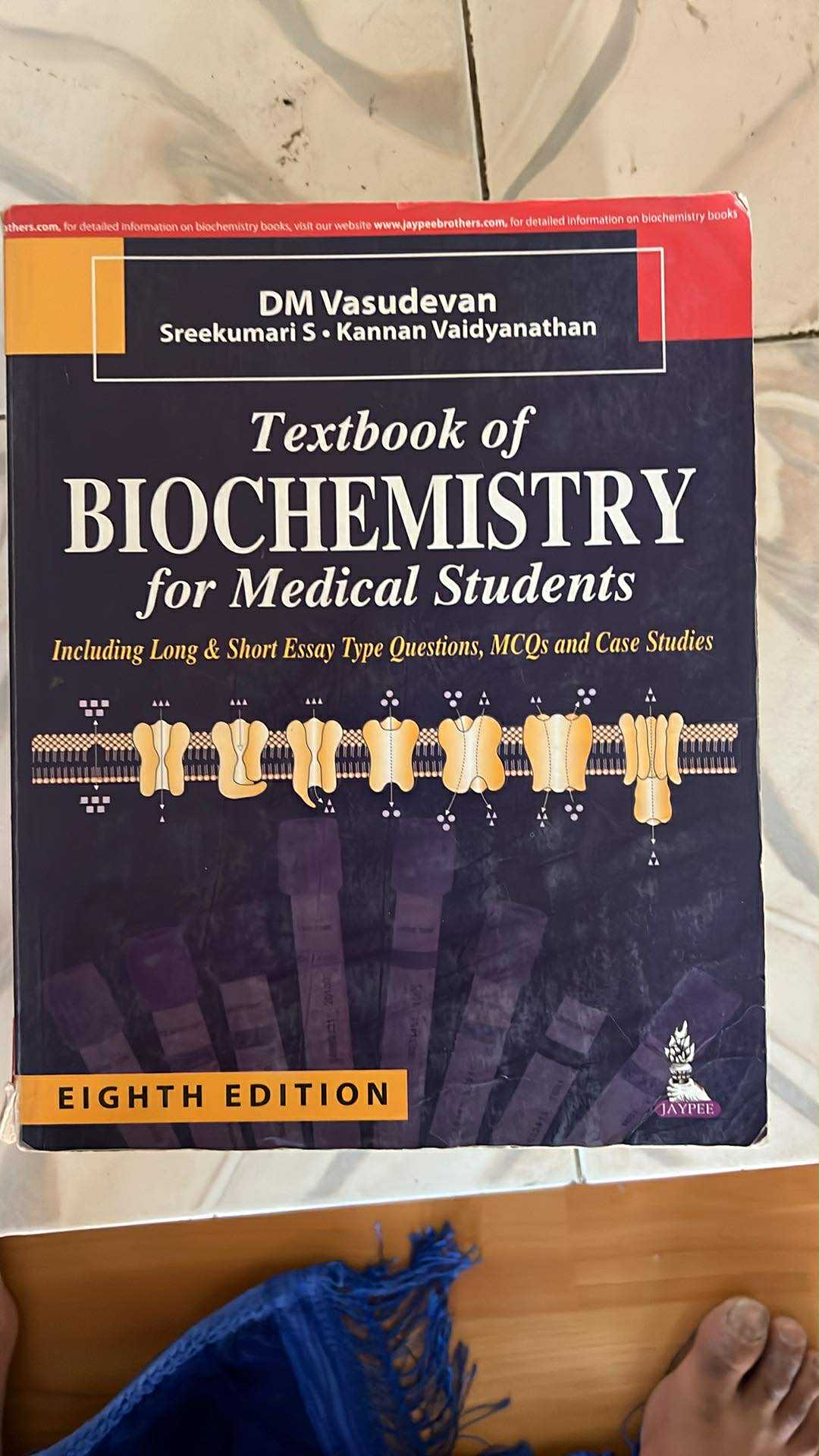 Textbook of BIOCHEMISTRY for Medical Students